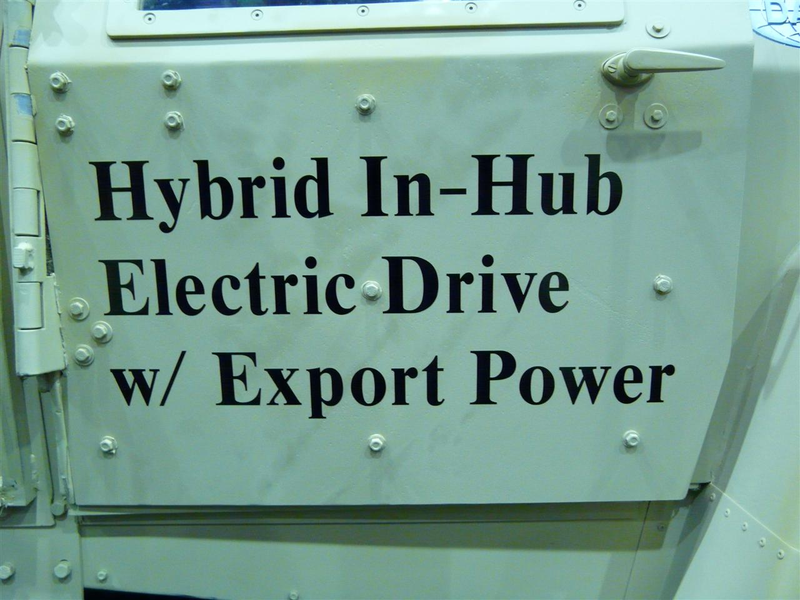 Illustration for article titled General Dynamics RST-V Series-Hybrid With Cool In-Wheel Motors